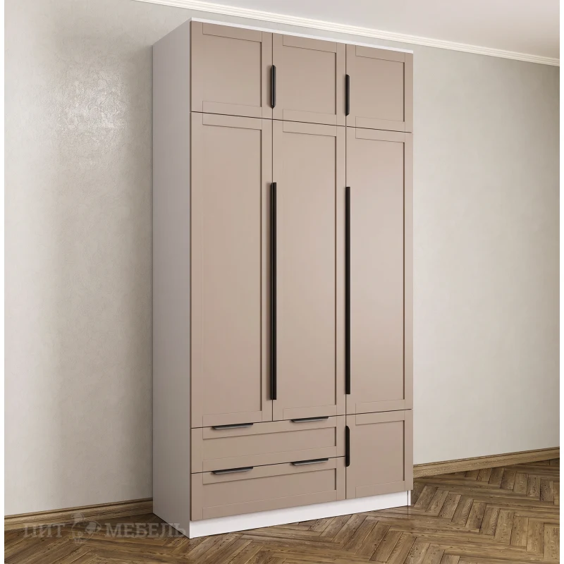 Распашной шкаф с антресолью 3/ 5 Ашфорд фото 1