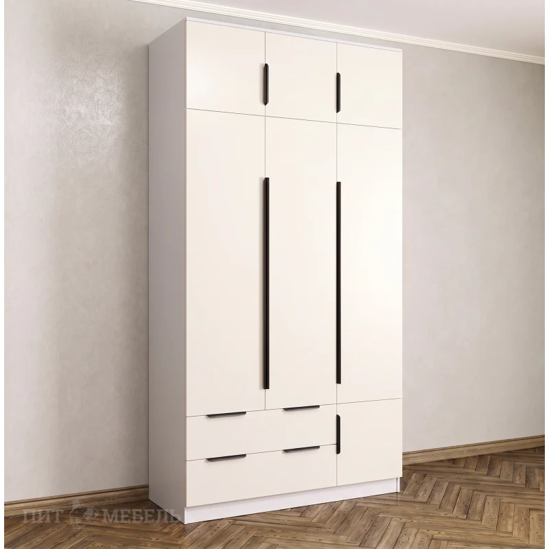 Распашной шкаф с антресолью 3/ 5 Ашфорд фото 1