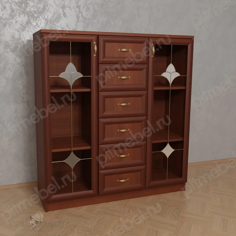 Комод Риччионе итальянский орех