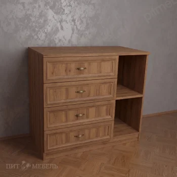 дуб крафт табачный фото 6