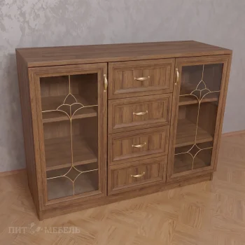 дуб крафт табачный фото 6