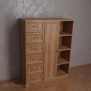 дуб крафт табачный фото 6