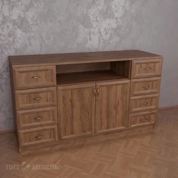 дуб крафт табачный фото 6
