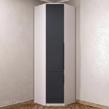 Угловой шкаф 3 Ричмонд Вена графит