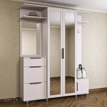 Прихожая 17 Жаклин Пит Вена белый