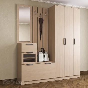 Прихожая 48 Верона Пит-1 Вена белый