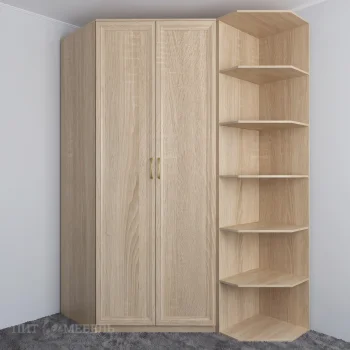 Угловой шкаф 4 Дил дуб сонома