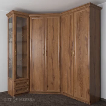 дуб крафт табачный фото 2