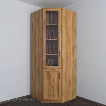 книжный шкаф №2 дуб крафт золотой