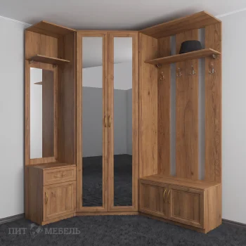 Прихожая Юлия дуб крафт табачный