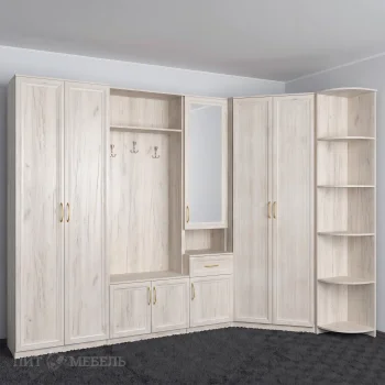 Прихожая Амалия дуб крафт белый